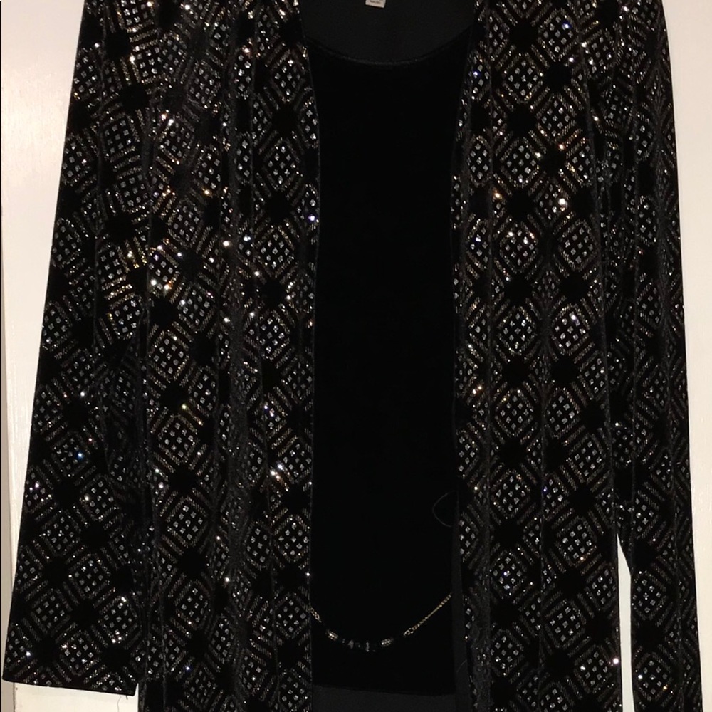 Jacket and camisole set